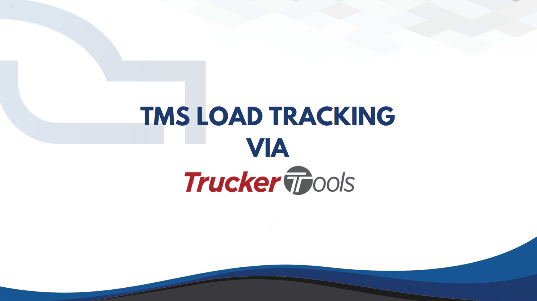 TMS load tracking slide